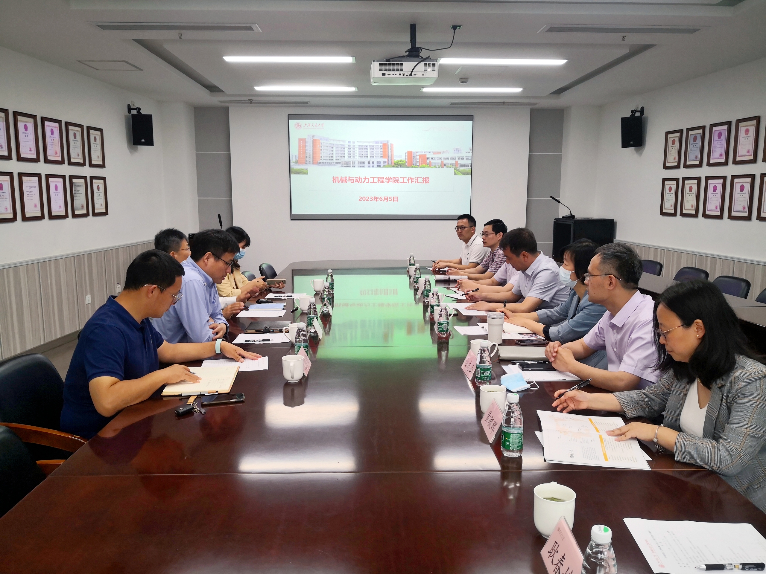 【悟思想伟力 建时代新功】机动学院一行赴上海交通大学机械与动力工程学院学习调研