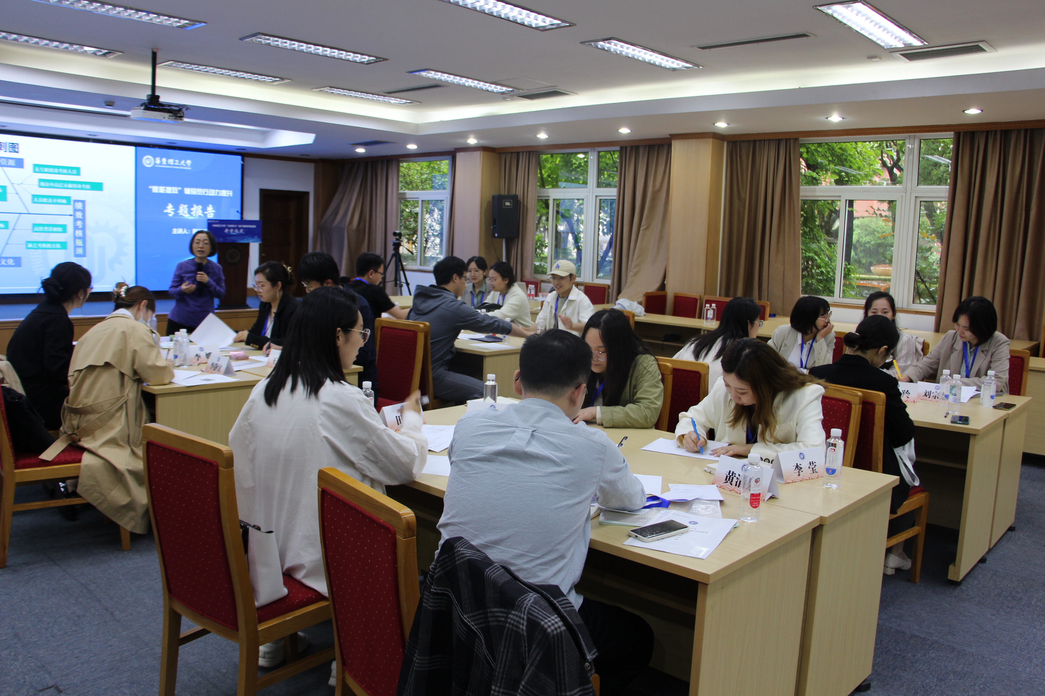 【悟思想伟力 建时代新功】学校举行“行动学习”骨干辅导员研修营开营仪式暨“赋能提效”辅导员行动力提升专题报告
